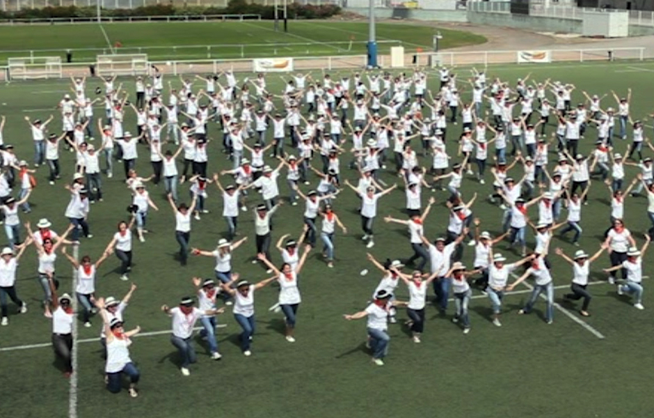 Team Building flash mob Toulouse - Team MPA Midi Pyrénées